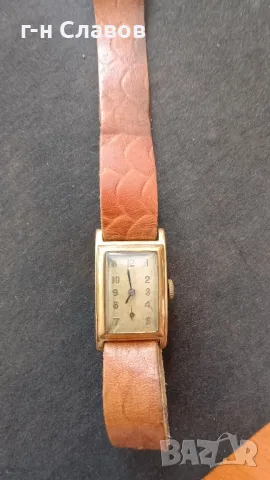 Art deco - Gold plated 20 мик. около 1930 година!, снимка 2 - Мъжки - 47518339