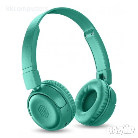 Music Sound Vibed ,зелени Bluetooth слушалки