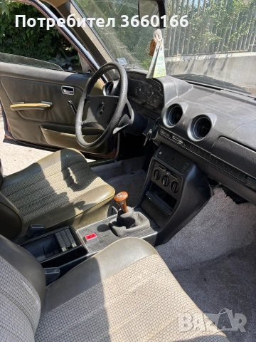 Mercedes W123 1984г., снимка 7 - Автомобили и джипове - 53448188