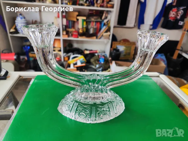 Кристален свещник