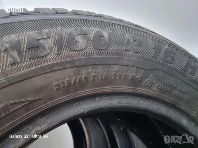 4бр зимни гуми 215/60/16 SEMPERIT L03754 , снимка 6 - Гуми и джанти - 51664639