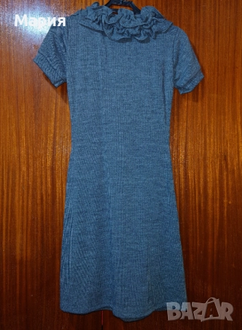 Рокля от фино плетиво, снимка 2 - Рокли - 52182929