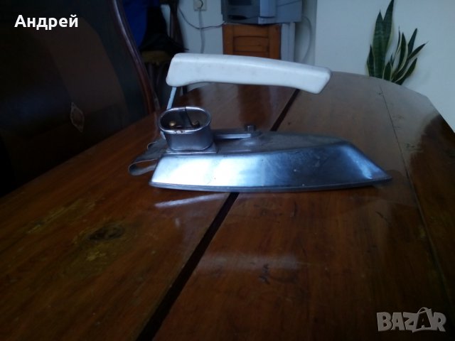 Стара електрическа ютия #6, снимка 3 - Антикварни и старинни предмети - 27760967