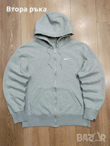 Nike fleece горнище мъжка оригинален, снимка 2 - Спортни дрехи, екипи - 52541552