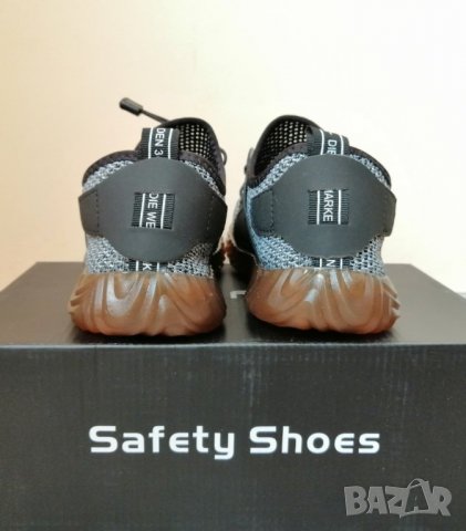 Работни обувки с метално бомбе - уникално леки от дишащ материал (Модел 703), снимка 8 - Други - 33620279