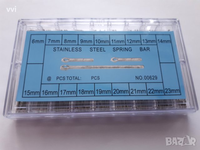 360 броя - Пинове за верижка на часовник 6 - 23 мм