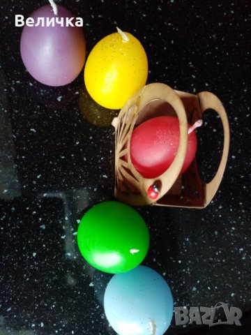Кошничка с великденско яйце., снимка 3 - Ръчно изработени сувенири - 39932550