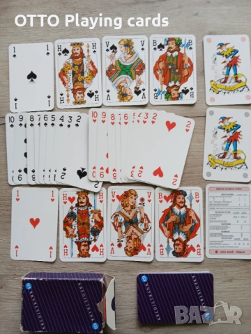 Стари карти за игра, снимка 9 - Карти за игра - 51619489