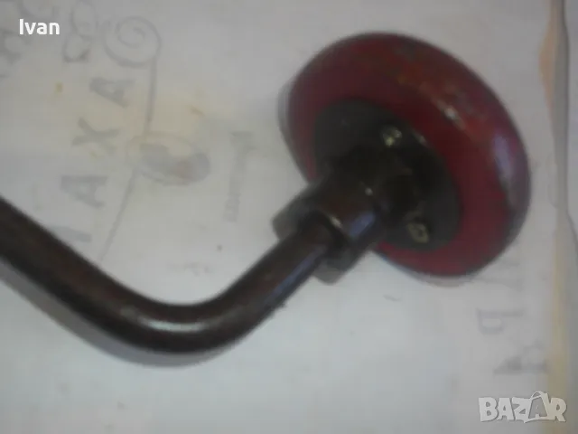 41см/захват ф13мм НЕМСКИ РЕВЕРСИВЕН МАТКАП РЪЧНА ДРЕЛКА БОРМАШИНА СТАРО КАЧЕСТВО ОТЛИЧНА, снимка 6 - Бормашини - 48397068