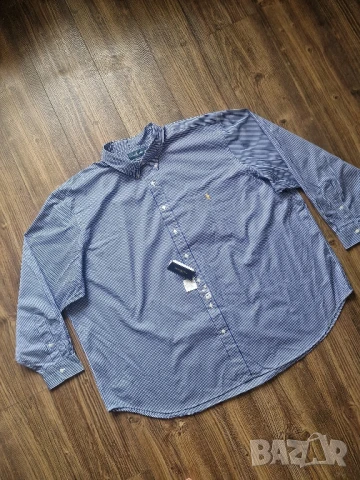 Страхотна мъжка риза голям размер POLO RALPH LAUREN, размер 4XL, нова , снимка 2 - Ризи - 51211412