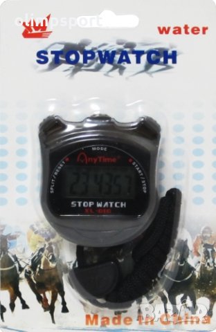 Хронометър водоустойчив MAX нов  с точност до 1/100 от секундата. Отчита междинно време. Подходящ за, снимка 2 - Друга електроника - 34701272
