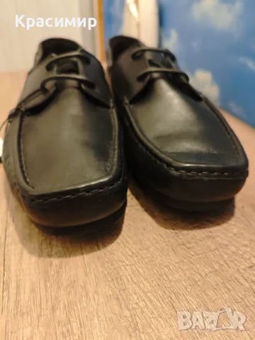 Кожени мокасини Zara N:45 (нови, с етикет), снимка 2 - Мокасини - 49072102