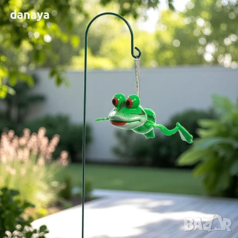 5943 Градинска декорация с висящо животинче, 60 см, снимка 2 - Градински мебели, декорация  - 50613615