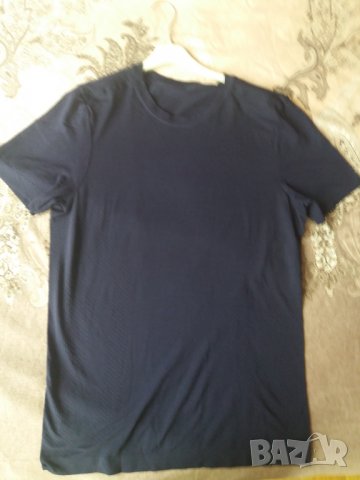 Мъжка спортна тениска Crivit еластична материя тъмносиня, снимка 5 - Тениски - 33001733