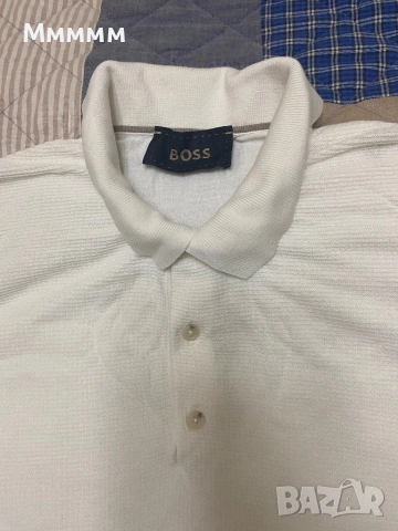 Мъжка оригинална тениска Boss XS, снимка 4 - Тениски - 53214674