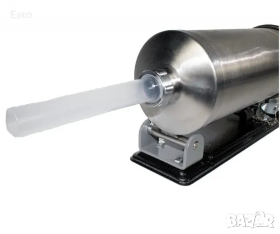 Ръчна машина за пълнене на колбаси, неръждаема стомана, капацитет 4 кг., снимка 8 - Други - 48464432