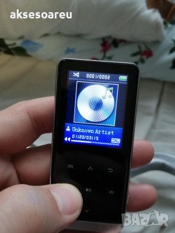 USB MP3 Player плеър с дигитален LCD екран за музика 8GB вградена памет MP3 плейър MP4 FM радио Blue, снимка 15 - MP3 и MP4 плеъри - 26063927
