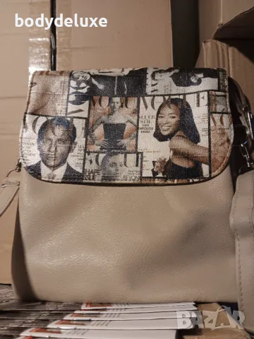 дамска принт чанта