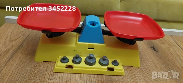 кантар детски ретро играчка за колекционери 