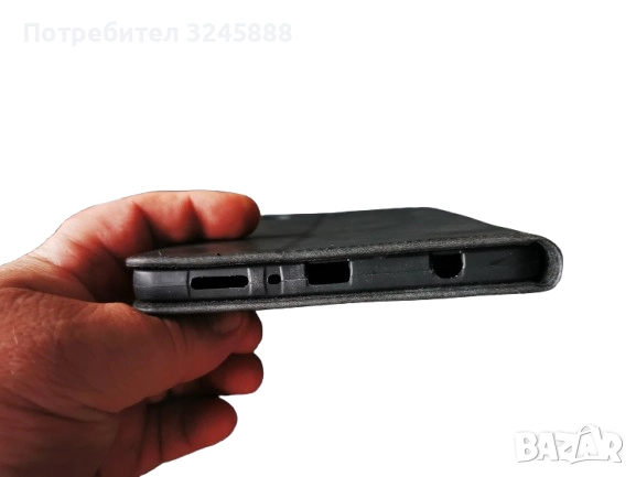 Калъф Нов Черен Тефтер за Таблет Samsung А9, 8.7" с магнитно затваряне, снимка 4 - Калъфи, кейсове - 51744989