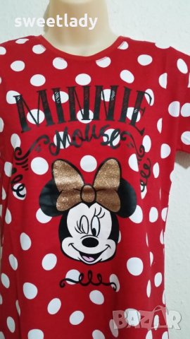 Супер промо-дамска нощница Minnie Mouse, снимка 3 - Нощници - 32899650
