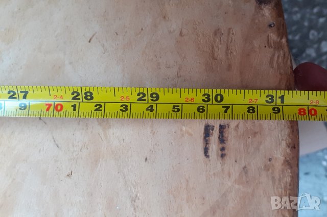 Дървена дъска, месене,хляб, голям дървен кръг фурнаджийска лопата кухня фурна тесто механа пица, снимка 4 - Антикварни и старинни предмети - 28878594