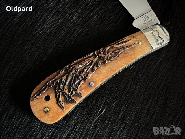 Колекционерски джобен сгъваем нож. RR2058, снимка 3 - Ножове - 43816265