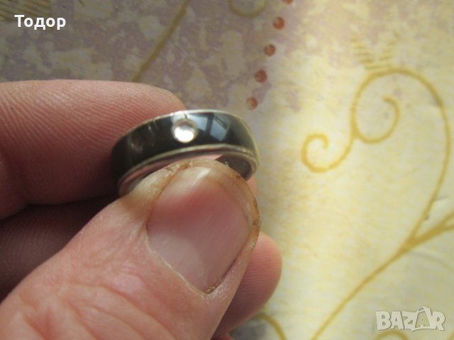 Страхотен пръстен Христина Топмодел емайл , снимка 2 - Пръстени - 27456717