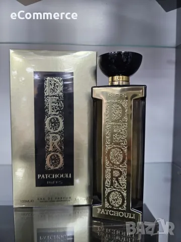 Оригинален Арабски парфюм Deoro Patchouli Riiffs Eau de Parfum 100ml, снимка 12 - Дамски парфюми - 47602208