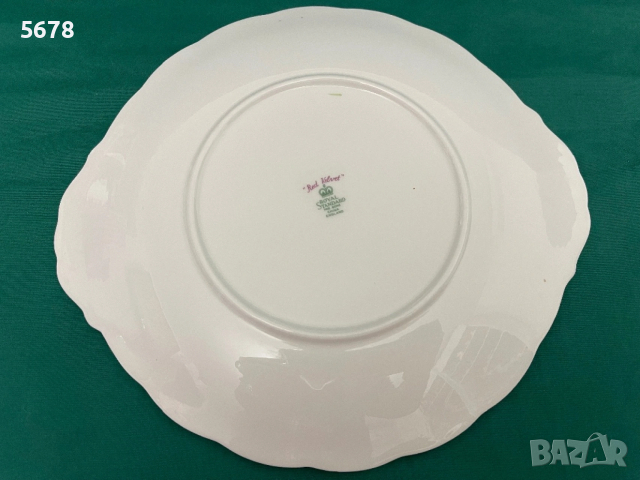 Порцеланово плато с рози, снимка 5 - Прибори за хранене, готвене и сервиране - 53488308