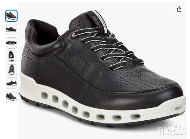 кожени спортно /ежедневни обувки ECCO Cool 2.0 Gore-Tex номер 38, снимка 2 - Други - 49012706