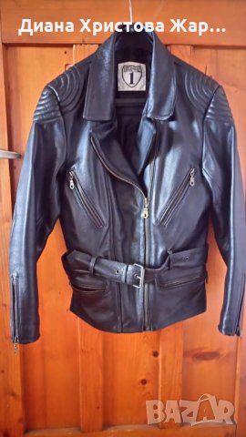 мото яке естествена кожа 85 лв., снимка 3 - Якета - 35554766