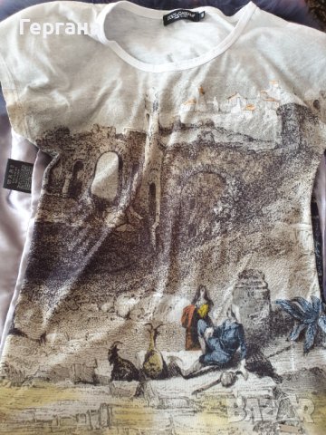 Долче и Габана дамска  блуза , снимка 2 - Тениски - 36579160