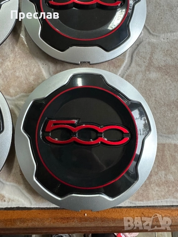 4 броя нови капачки за джанти за Fiat 500L, снимка 2 - Аксесоари и консумативи - 52006257