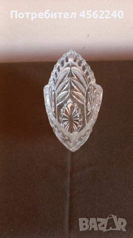 Кристална бонбониера, снимка 3 - Други ценни предмети - 52174297