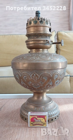 лампа газена месинг за колекционери , снимка 8 - Антикварни и старинни предмети - 52913661