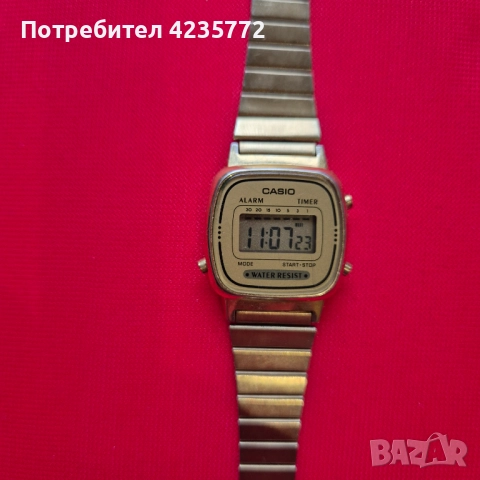 CASIO дамски кварцов винтидж часовник. 