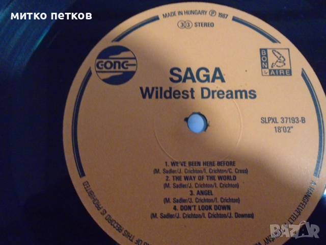 плоча Saga, снимка 3 - Грамофонни плочи - 52469367