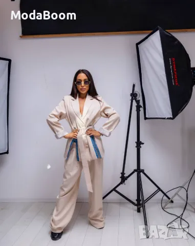 Бял дамски комплект , снимка 3 - Комплекти - 47523480