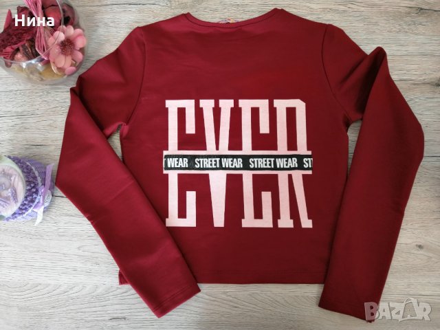 Къса тийн блуза, снимка 2 - Детски Блузи и туники - 27019165