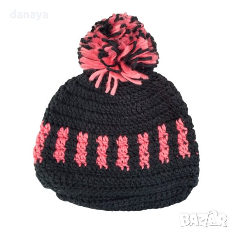 3313 Дамска плетена зимна шапка, снимка 6 - Шапки - 42959177