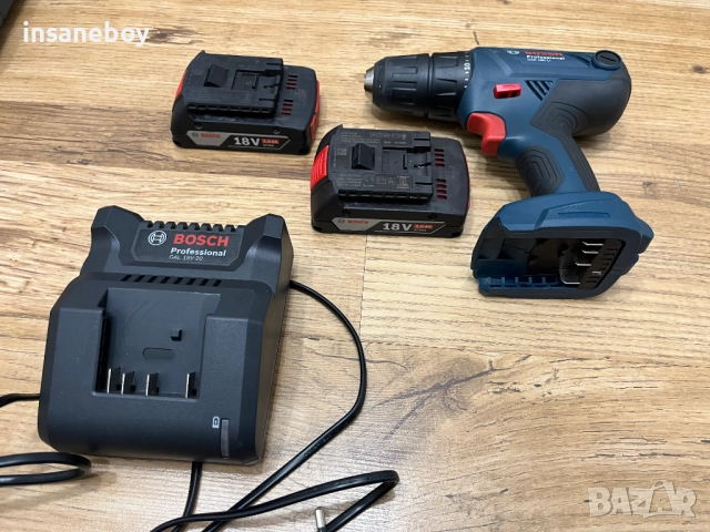 Винтоверт Bosch GSR 180 LI 18v Оригинален, снимка 6 - Винтоверти - 52702646