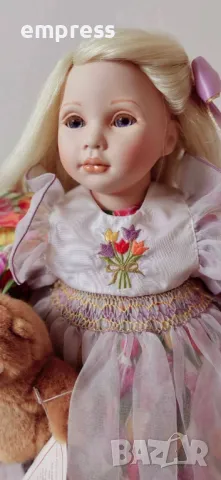 Порцеланова кукла Pauline - Carlote , снимка 4 - Колекции - 50330618