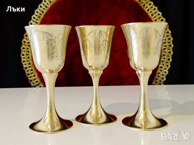 Английска бронзова чаша,барок. , снимка 3 - Антикварни и старинни предмети - 34568906