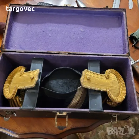 уникален комплект на виш военноморски офицер шапка и еполети, снимка 8 - Антикварни и старинни предмети - 48431556