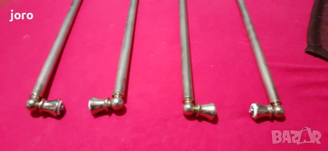 Месингови Дръжки 4 на брой .Много добро състояние!, снимка 2 - Други - 38386478