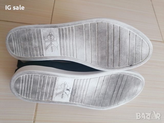 Черни обувки Calvin Klein 38, снимка 2 - Дамски ежедневни обувки - 37258309
