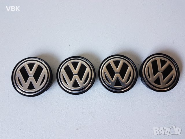 4 бр.Капачки за джанти на Фолксваген/VW 55/60мм Ново, снимка 4 - Части - 38425474