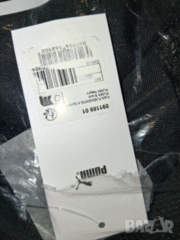  сак Puma Fundamentals M, Черен, снимка 6 - Сакове - 52827205