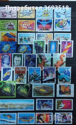 Пощенски марки/ разни/100 бр., снимка 1 - Филателия - 43157581